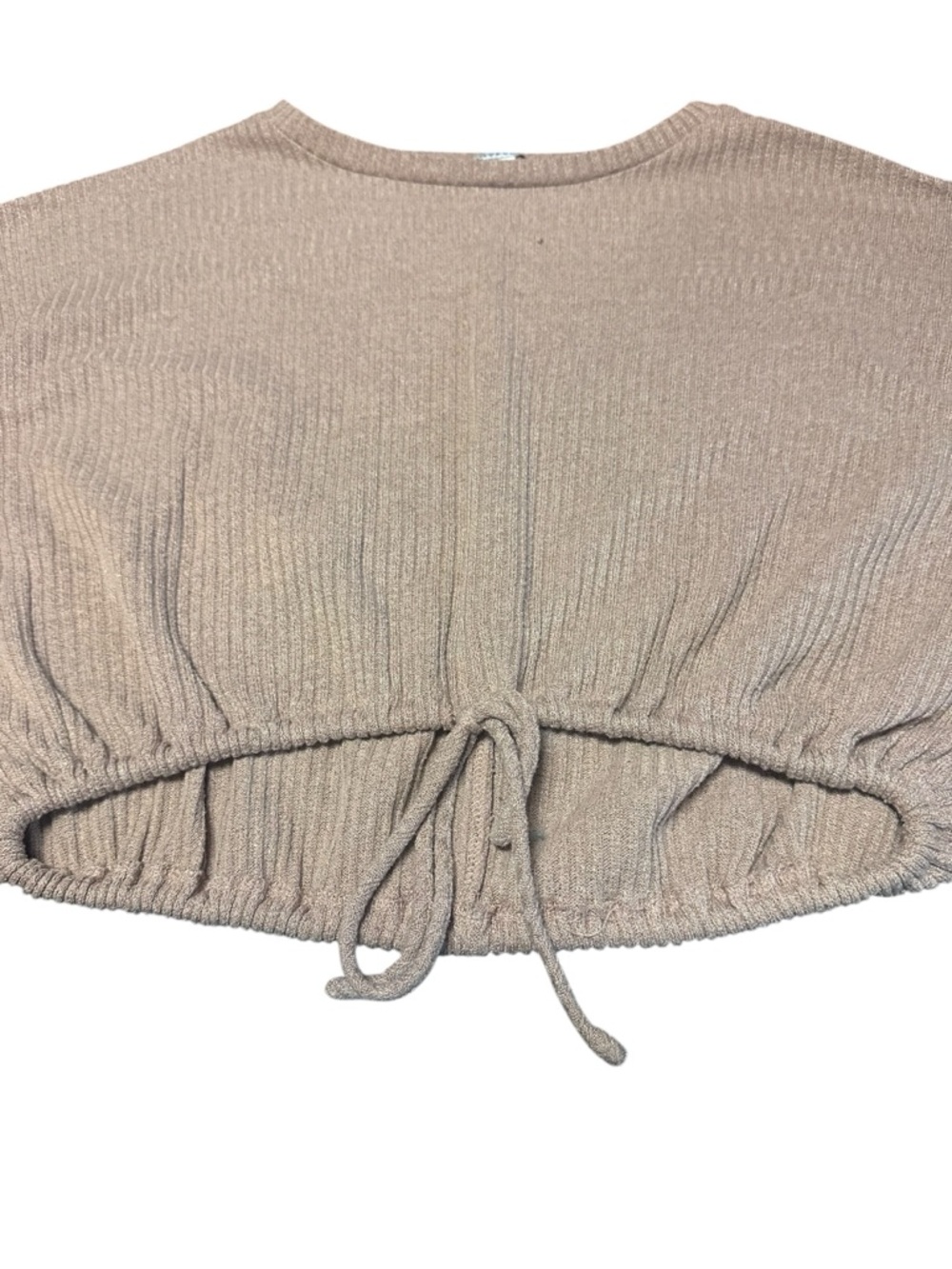 HYFVE Ribbed Knit Top - Beige Blush - Picture 2 of 4